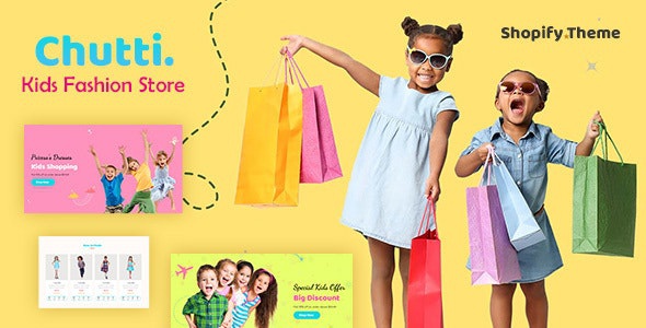 ThemeForest Chutti - Download Kids, Baby shop Shopify Theme