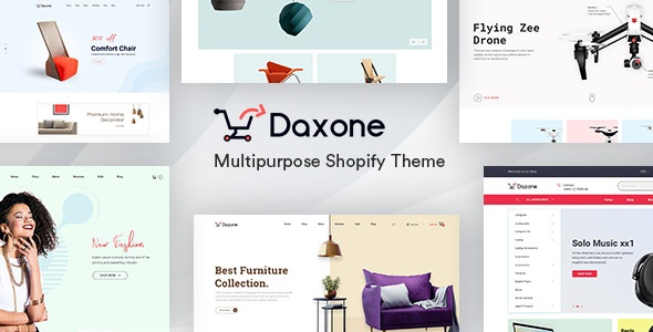 ThemeForest Daxone - Download Multipurpose Shopify Theme