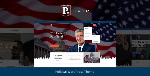 ThemeForest Politix - Download Political Campaign WordPress Theme