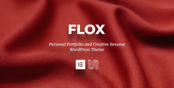 ThemeForest FLOX - Download Personal Portfolio & Resume WordPress Theme