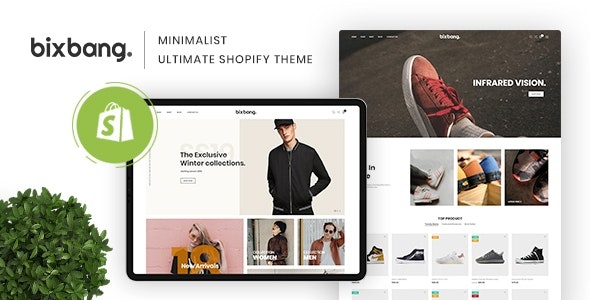 ThemeForest Bixbang - Download Minimalist eCommerce Shopify Template