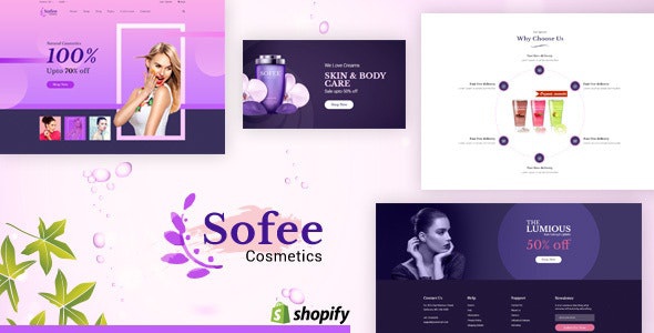 ThemeForest Sofee - Download Cosmetic Skincare Shopify Theme