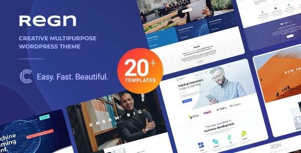 ThemeForest Regn - Download Multi-Purpose WordPress Theme