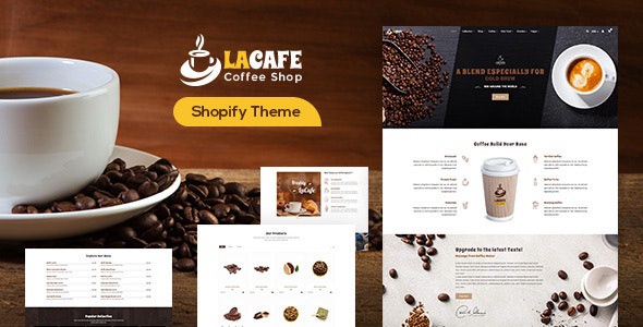 ThemeForest La Cafe - Download Coffee Shop Shopify Theme