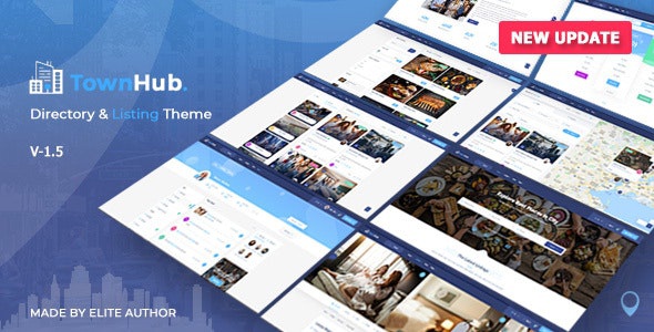 ThemeForest TownHub - Download Directory & Listing WordPress Theme