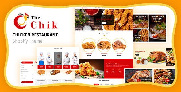 ThemeForest Chik - Download Food Shop, Restaurant Shopify Theme