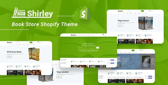 ThemeForest Shirley - Download Book Store Shopify Theme