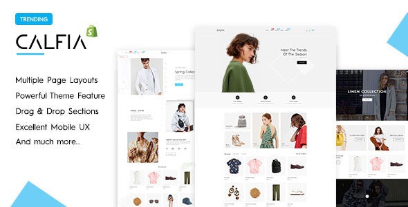 ThemeForest Calfia - Download Fashion Multipurpose Shopify Theme