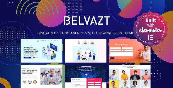 ThemeForest Belvazt - Download Digital Marketing Agency WordPress Theme