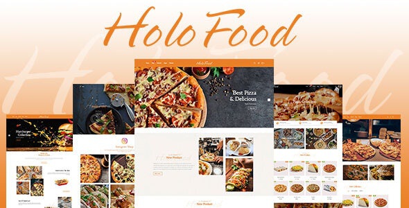 ThemeForest HoloFood - Download Fast Food & Restaurant Shopify Theme