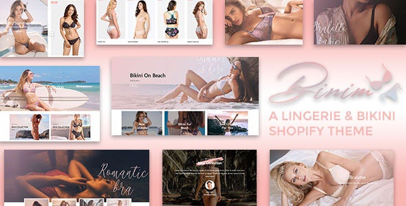 ThemeForest Binim - Download Lingerie & Bikini Responsive Shopify