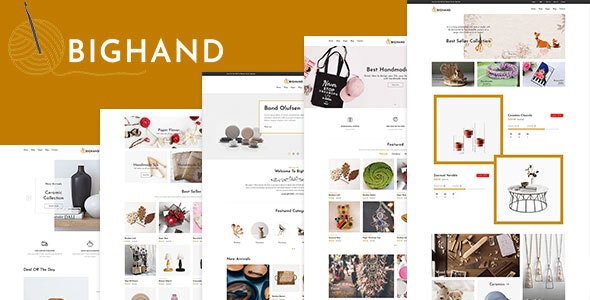 ThemeForest BigHand - Download Handmade Shop Shopify Theme