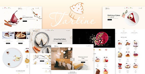 ThemeForest Tartine - Download Cake & Bakery Responsive Shopify Theme