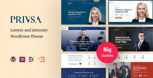 ThemeForest Privsa - Download Attorney and Lawyer WordPress Theme