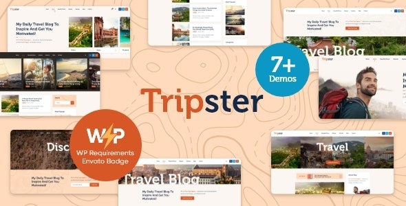 ThemeForest Tripster - Download Travel & Lifestyle WordPress Blog Theme