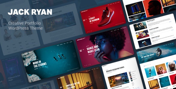 ThemeForest Jack Ryan - Download Creative Portfolio WordPress Theme