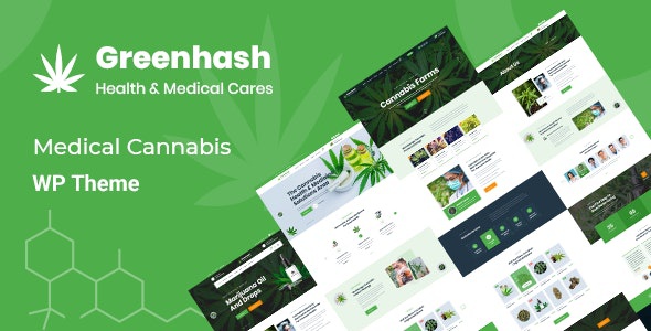 ThemeForest Greenhash - Download Medical WordPress Theme