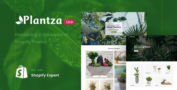 ThemeForest Plantza - Download Gardening & Houseplants Shopify Theme