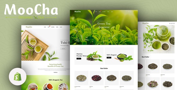ThemeForest Moocha - Download Tea Shop & Organic Store Responsive Shopify Theme