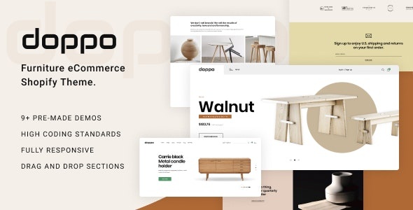 ThemeForest Doppo - Download Furniture Multipurpose Shopify Theme