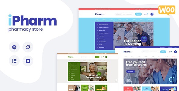 ThemeForest IPharm - Download Online Pharmacy & Medical WordPress Theme