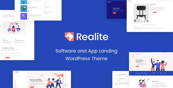ThemeForest Realite - Download A WordPress Theme for Startups