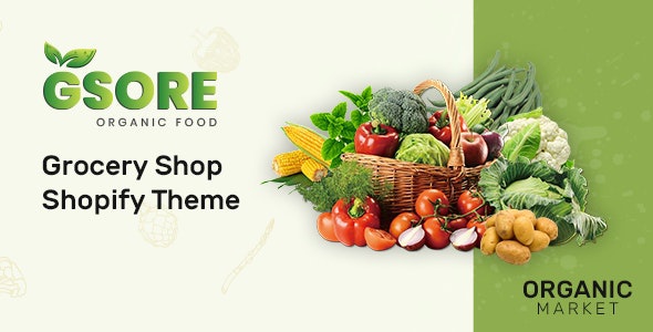 ThemeForest Gsore - Download Grocery and Organic Food Shop Shopify Theme