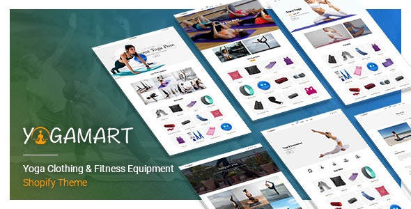 ThemeForest YogaMart - Download Yoga Clothing & Fitness Equipment Shopify Theme