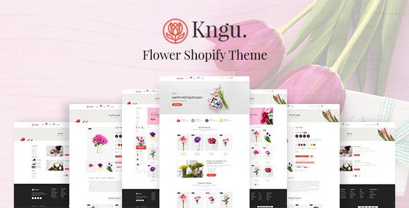 ThemeForest Kngu - Download Flower Shopify Theme