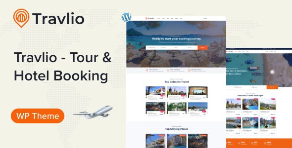 ThemeForest Travlio - Download Travel Booking WordPress Theme