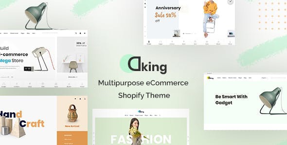 ThemeForest Dking - Download Multipurpose eCommerce Shopify Theme