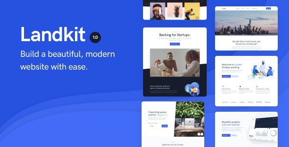 ThemeForest Landkit - Download Multipurpose Business WordPress Theme