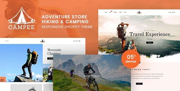 ThemeForest Campee - Download Adventure Store Hiking and Camping Shopify Theme
