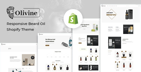 ThemeForest Olivine - Download Responsive Beard Oil Shopify Theme