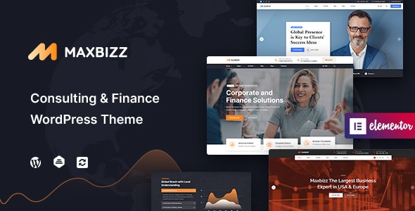 ThemeForest Maxbizz - Download Consulting & Financial Elementor WordPress Theme
