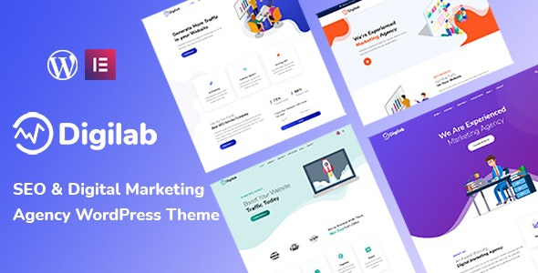 ThemeForest Digilab - Download Digital Marketing Agency WordPress Theme