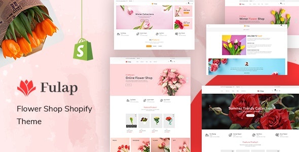 ThemeForest Fulap - Download Flower Store Shopify Theme