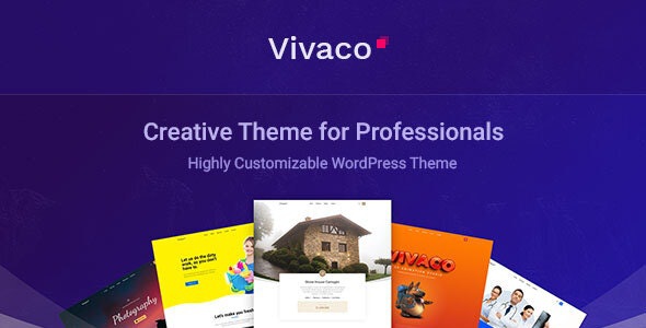ThemeForest Vivaco - Download Multipurpose Creative WordPress Theme