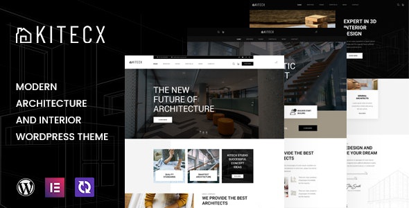 ThemeForest Kitecx - Download Architecture & Interior WordPress Theme