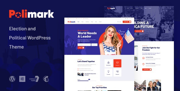 ThemeForest Polimark - Download Election & Political WordPress Theme