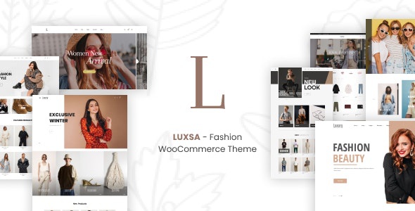 ThemeForest LUXSA - Download Fashion WooCommerce WordPress Theme