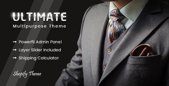 ThemeForest Ultimate - Download Multipurpose Shopify Theme