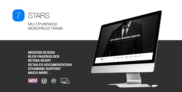 ThemeForest Seven Stars - Download Modern Responsive MultiPurpose WordPress Theme