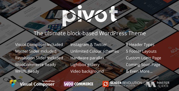 ThemeForest Pivot - Download Responsive Multipurpose WordPress Theme