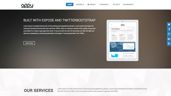 ThemeXpert Appy - Download Responsive Joomla Template for App and Business