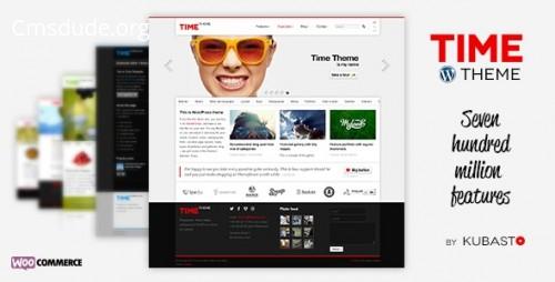 Time v2.5.1 – Themeforest Responsive WordPress Theme Download Free