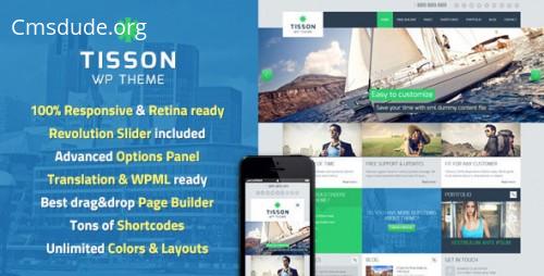 Tisson v1.2.5 – Themeforest Premium WordPress Theme Download Free