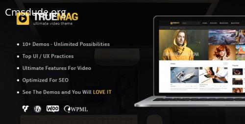 True Mag v2.17.1 – WordPress Theme for Video and Magazine Download Free