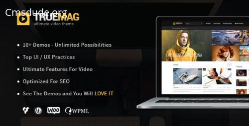 True Mag v3.1 – WordPress Theme for Video and Magazine Download Free