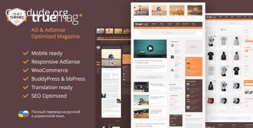 Truemag v1.1.4 – AD & AdSense Optimized Magazine Download Free